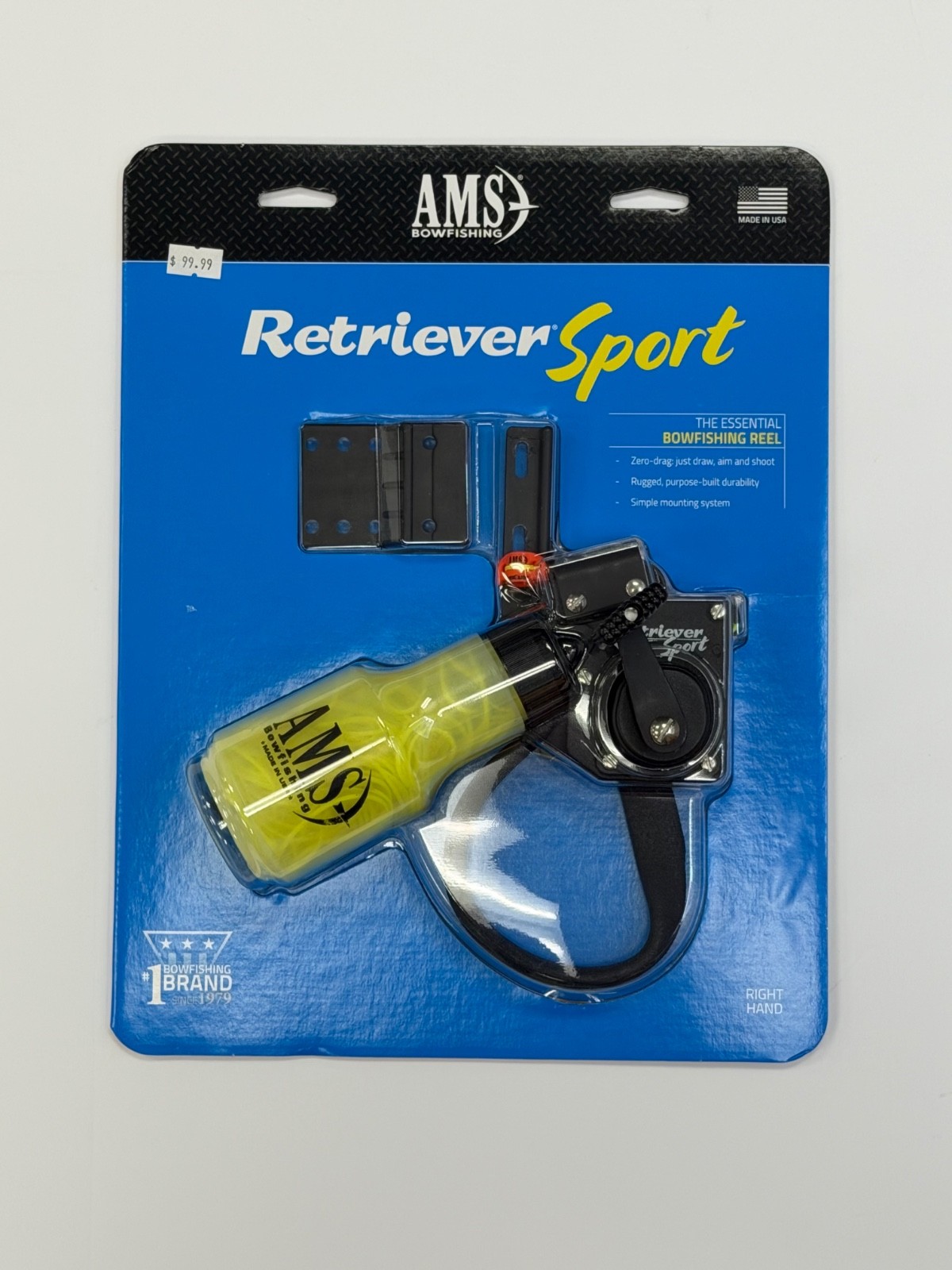 AMS Bowfishing Retriever Sport Reel RH