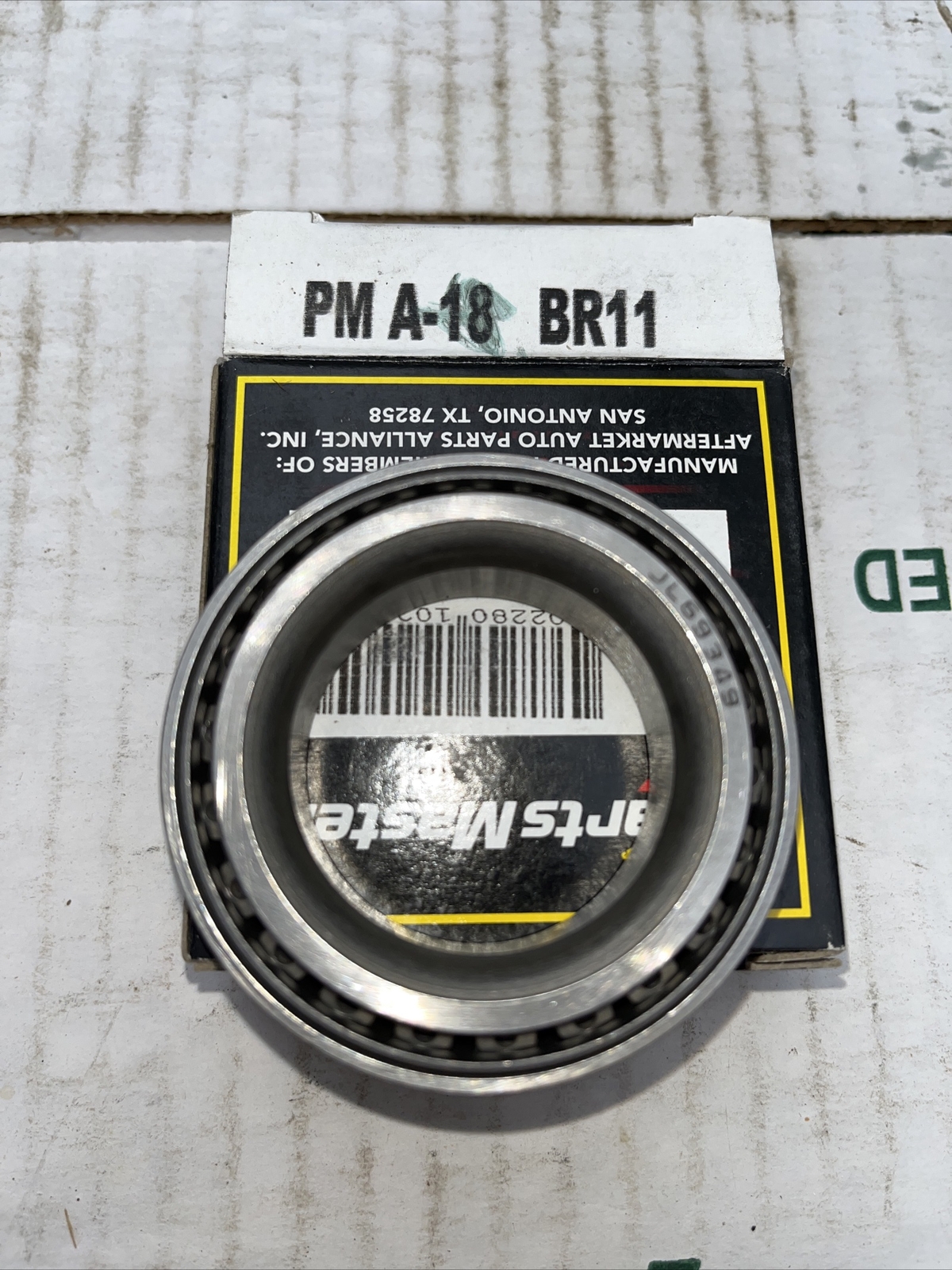 Bearing A18 - Differential-Taper Bearing Set Parts Master FREE SHIPPING BR11