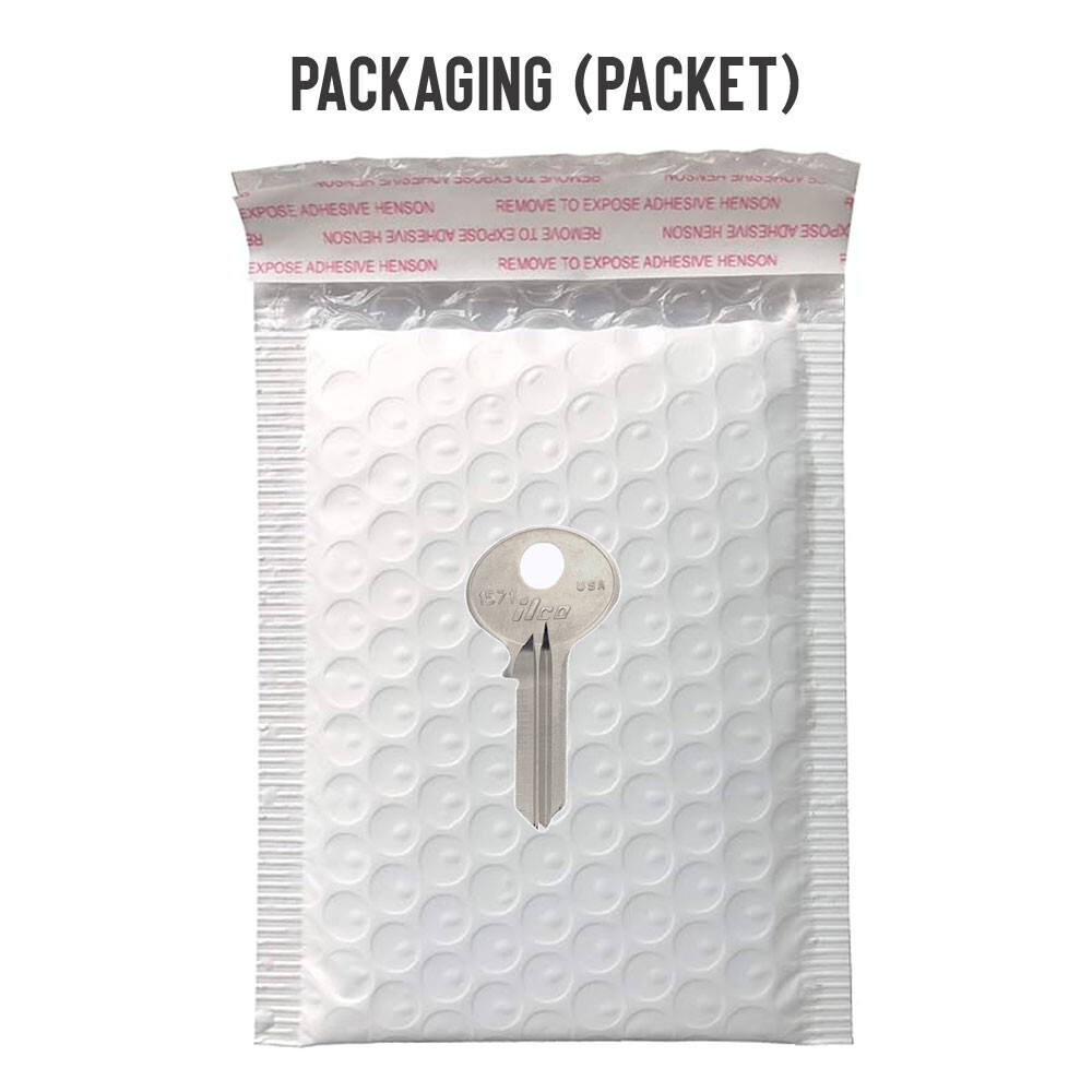 1571 Key Blank – Nickel