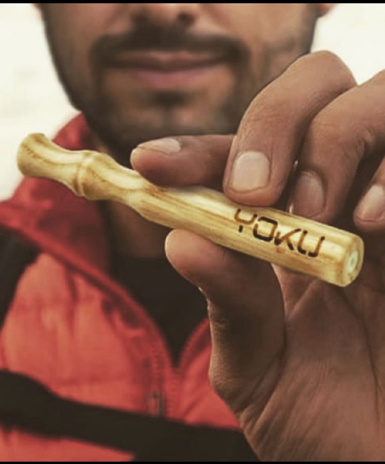YOKU Ashwood Wooden Essential Oil Inhaler with 12 Peppermint Cores quit vaping
