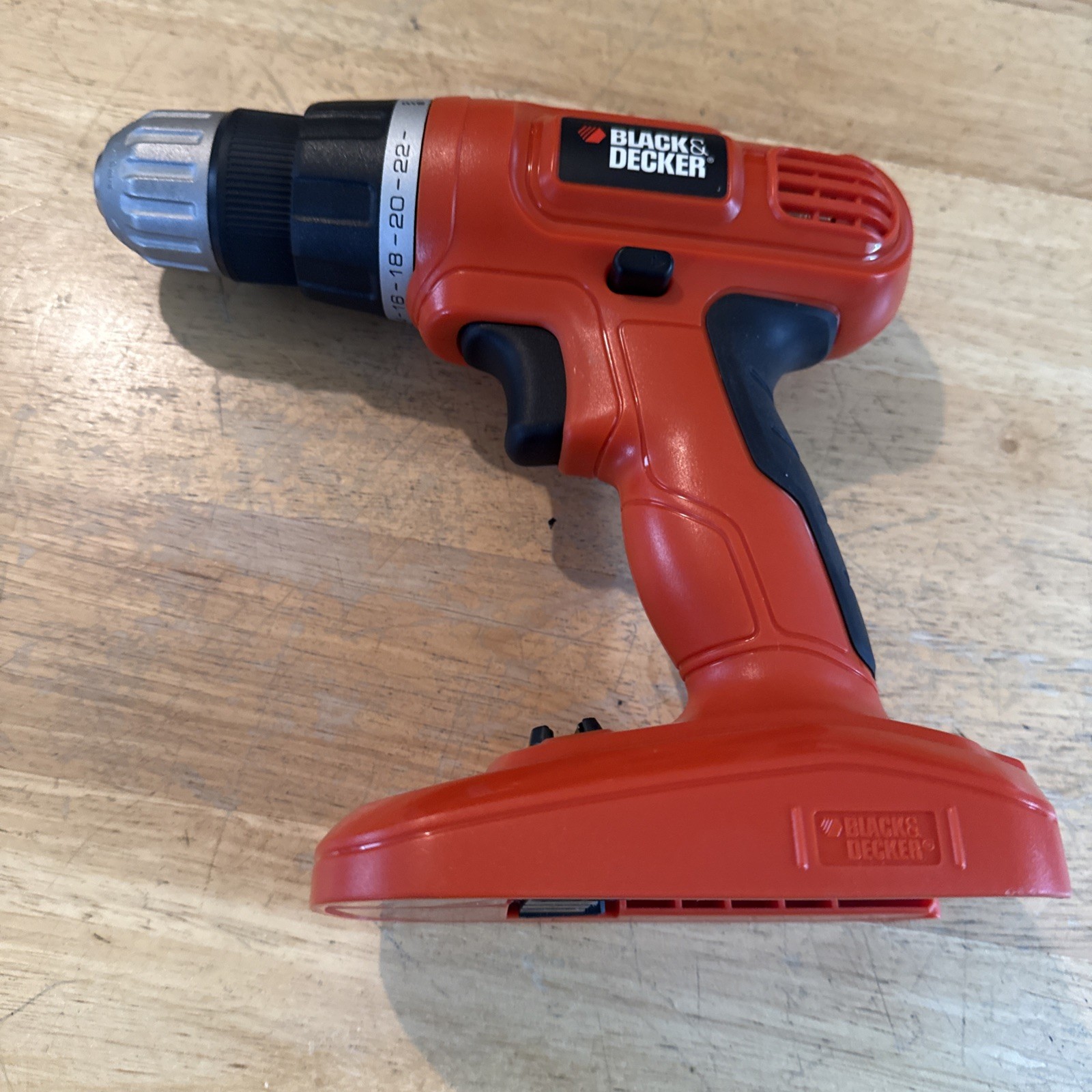 Black Decker 18Volt Cordless Drill Driver GCO1800 Bare Tool