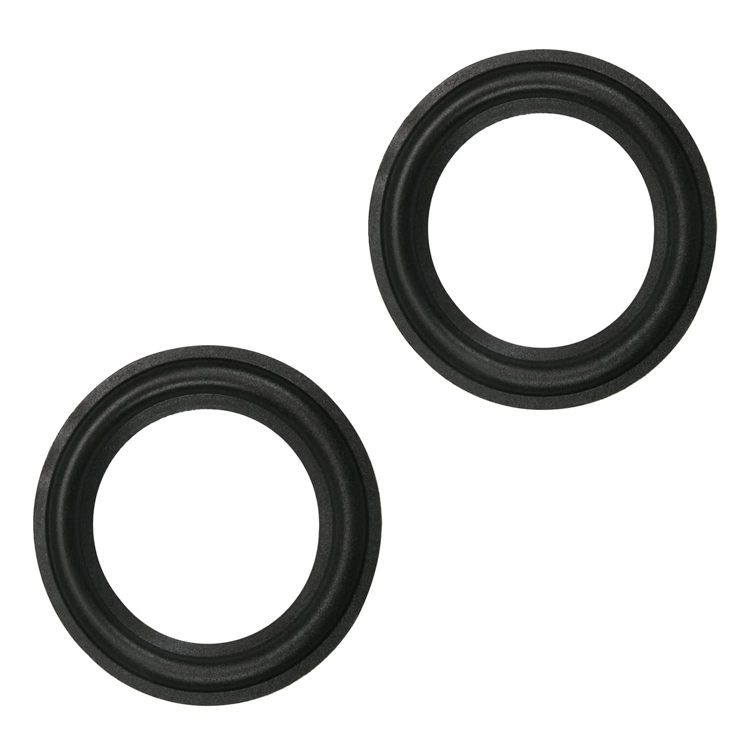 Fielect 2Pcs 3.5inch/90mm Foam Speaker Edge Surround 3.5inch /90mm, 2pcs