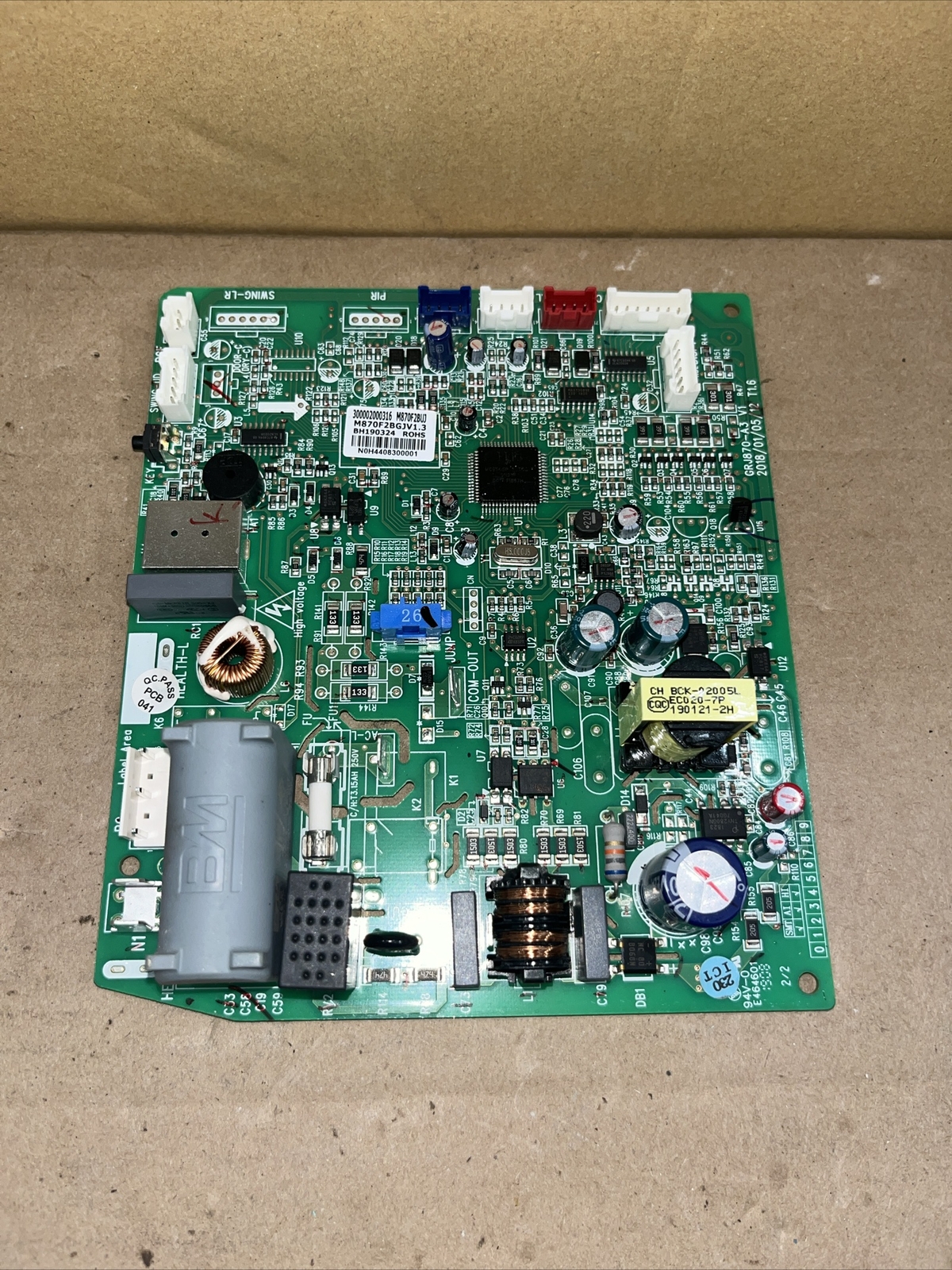 Gree 300002000316 M870F2BUJ IDU CONTROL BOARD 214967