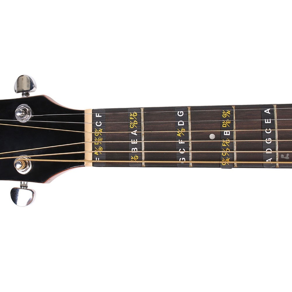 Entertainment Sticker Decals Scales String Beginner Easy To Install Fret