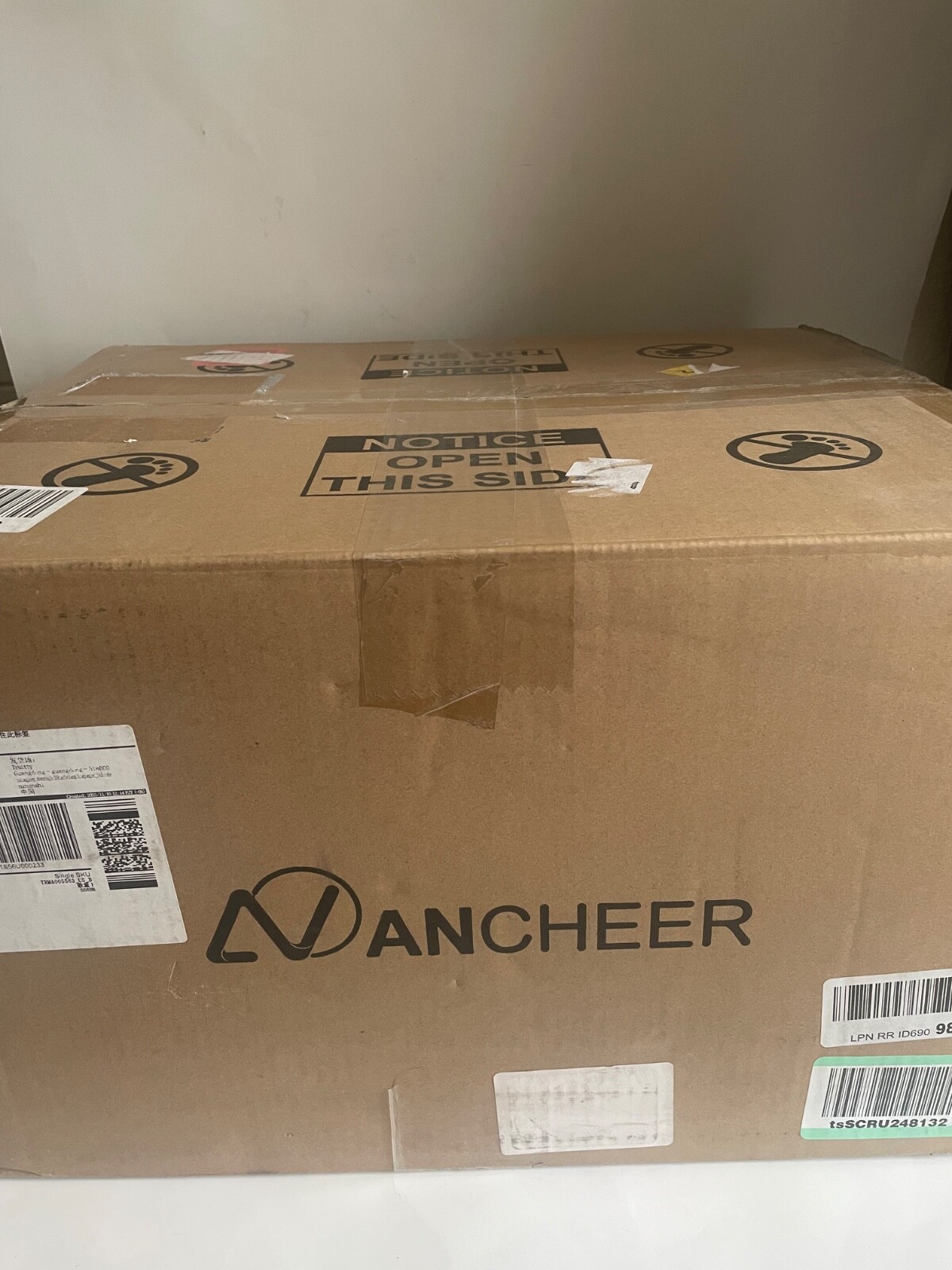 ANCHEER Under Desk Elliptical Machine Pedal Exerciser LCD Display Remote Control