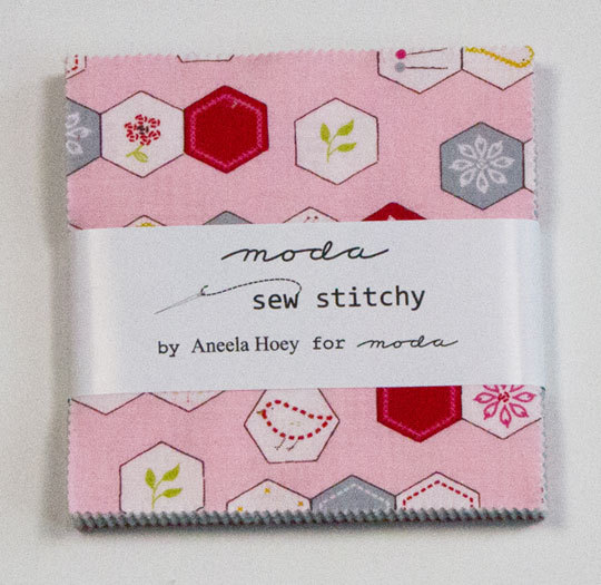 SEW STITCHY By Aneela Hoey for Moda Fabrics 5" Charm Package
