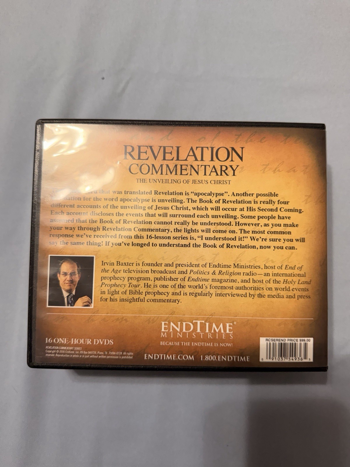 Irvin Baxter 16 DVD Revelation Commentary Bible Study