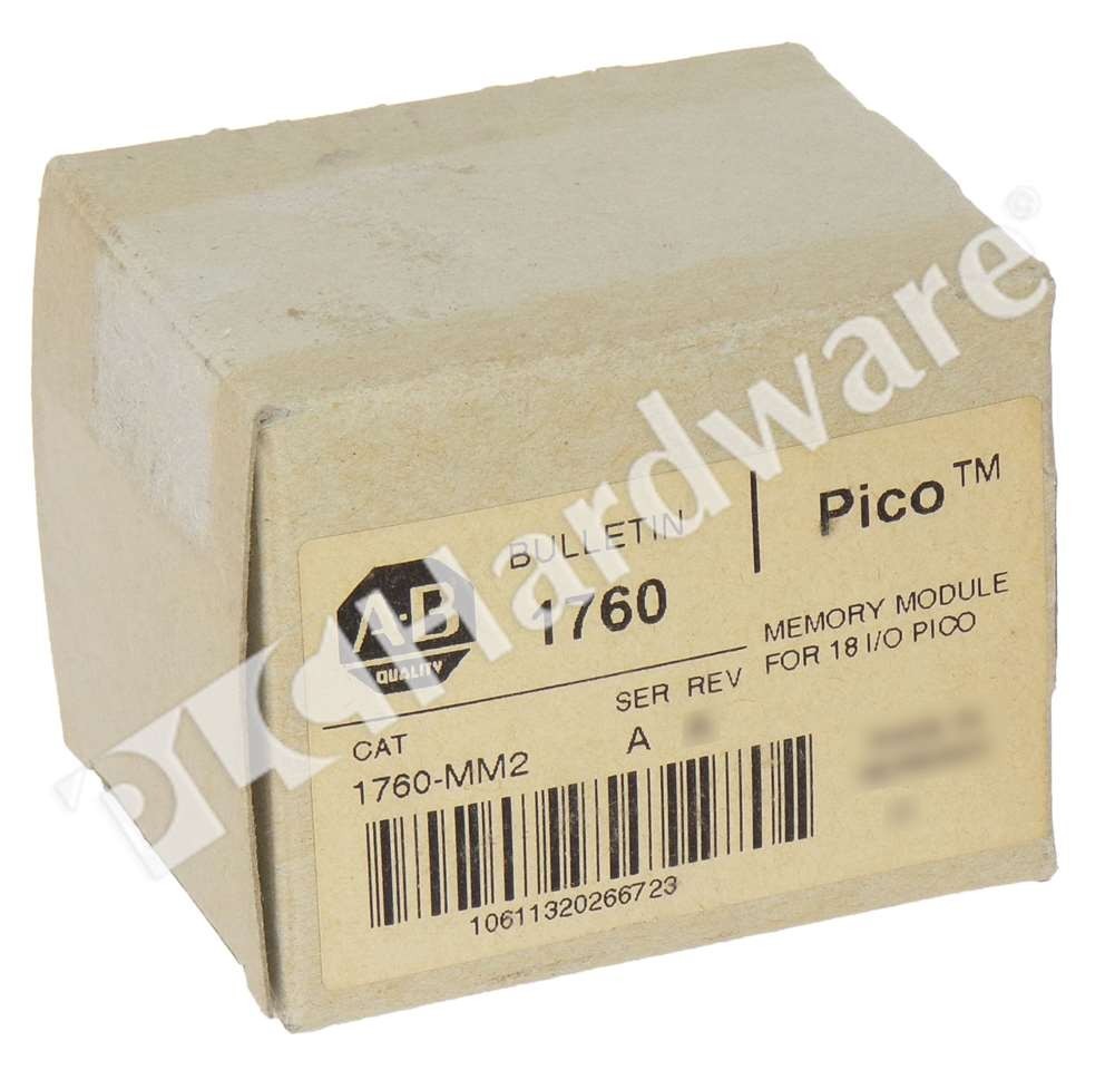 Open Pre-owned Allen Bradley 1760-MM2 /A Pico Controllers 16K Memory Module