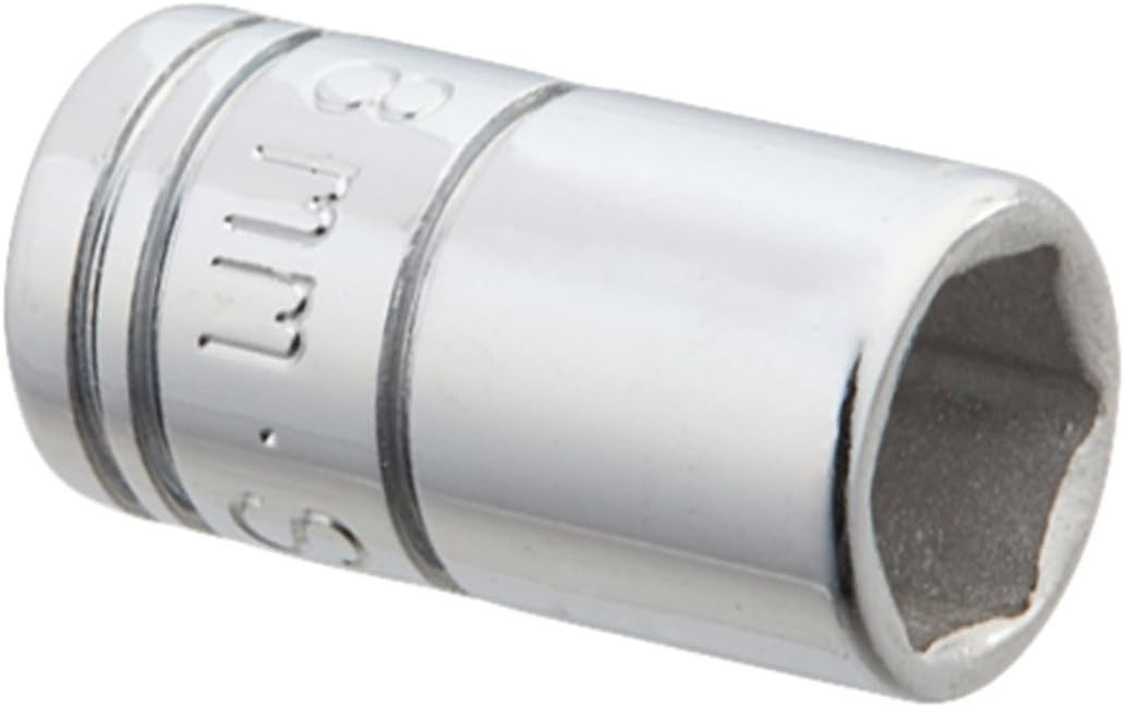 SK Tools USA 1/4-inch Drive - 8mm - 1/4" Drive, Superkrome Finish