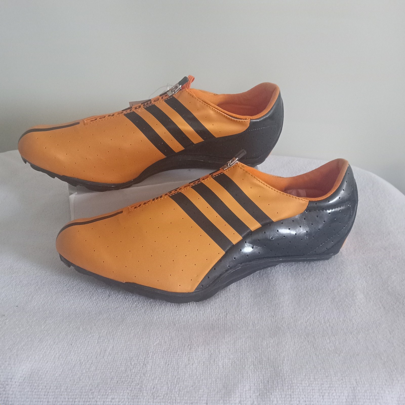 NWT ADIDAS 2007 ADISTAR DEMOLISHER SPRINT CLEAT MENS Sz 12 ORANGE RUNNING 114510