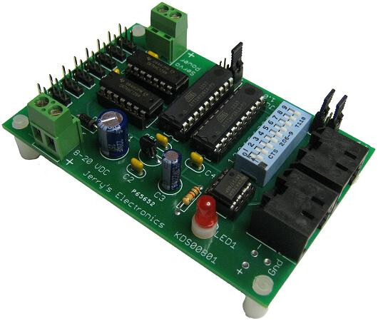 8 Channel DMX Controlled Servo Controller Kit KDS00801