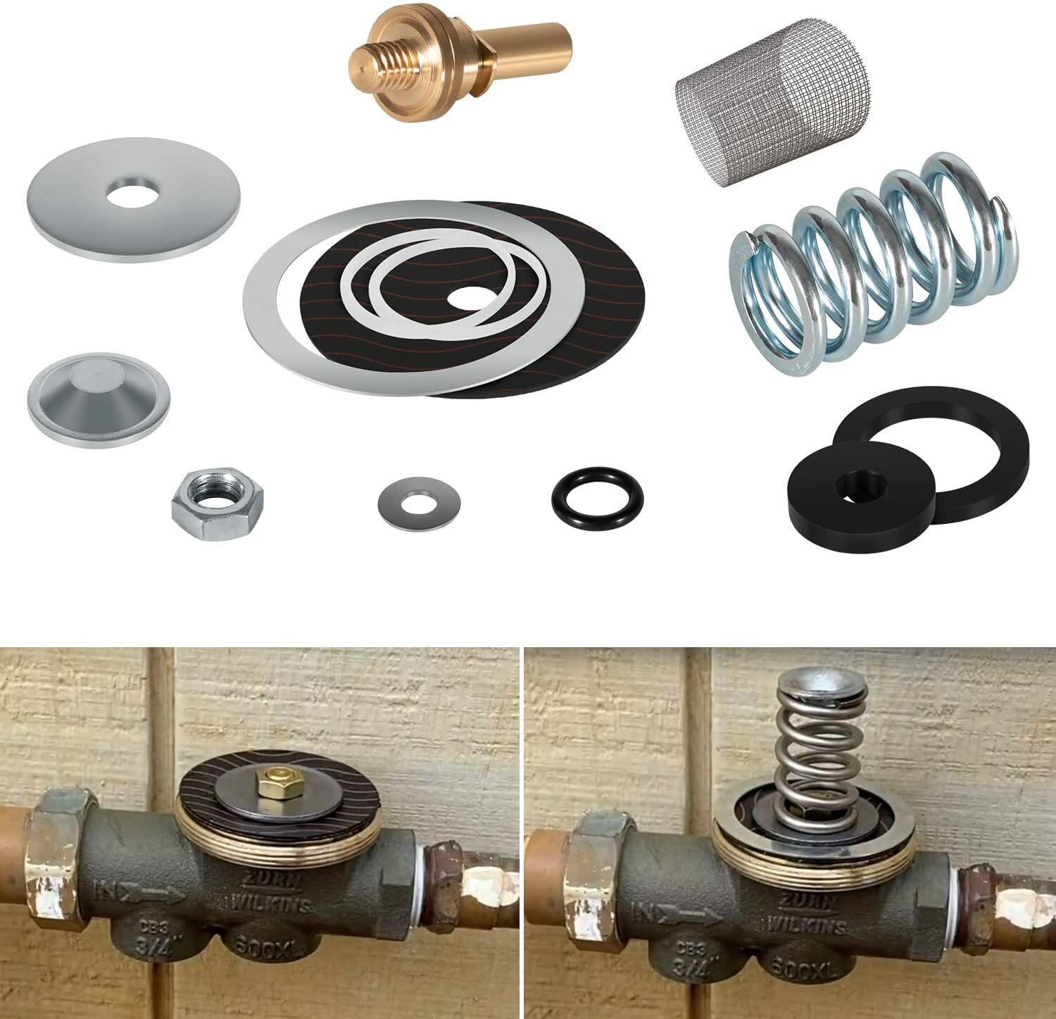 RK34-600XL Repair Kits Fits For the 600 Series Pressure Reduction Valve