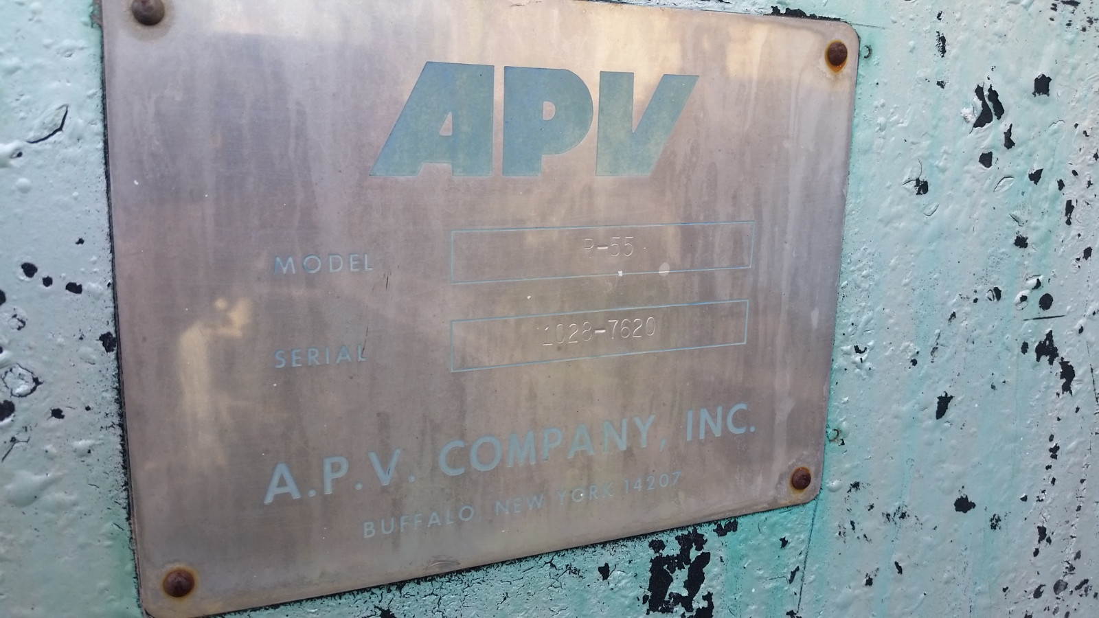 APV R-55 Plate Heat Exchanger