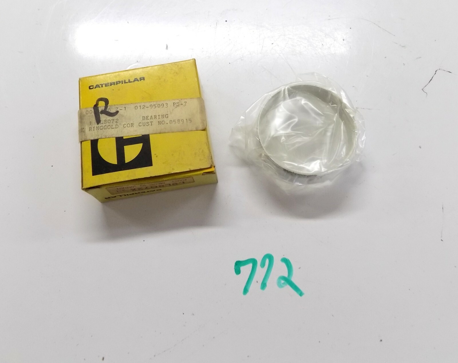 GENUINE CAT CATERPILLAR CRANKSHAFT BEARING 9L8072
