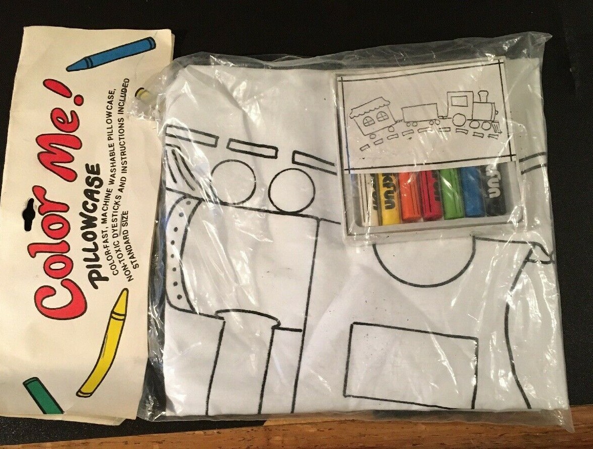 Color Me! Pillowcase, Train