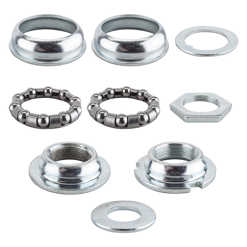 WALD AMERICAN 1 PIECE 24tpi SILVER 68mm ONE PIECE BOTTOM BRACKET CUP SET NEW
