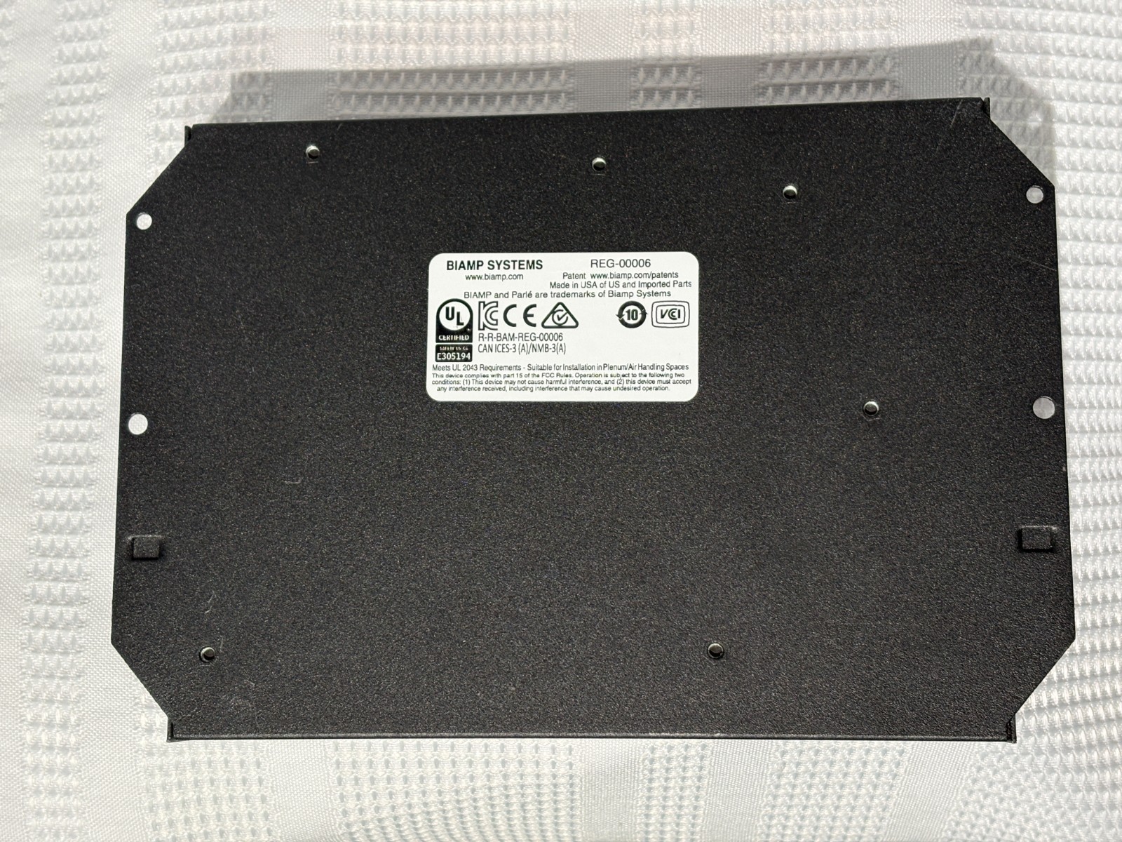 Biamp Parle TCM-X AVB Network Interface Box