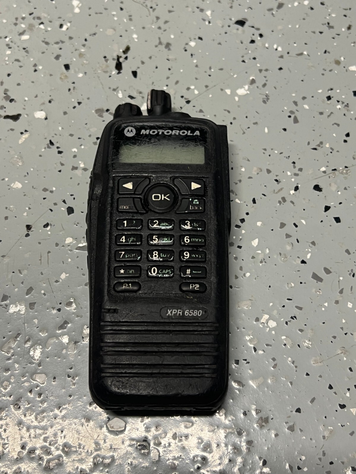 Motorola XPR6580 Digital 800/900 DMR MotoTrbo Radio AAH55UCH9LB1AN - Radio Only