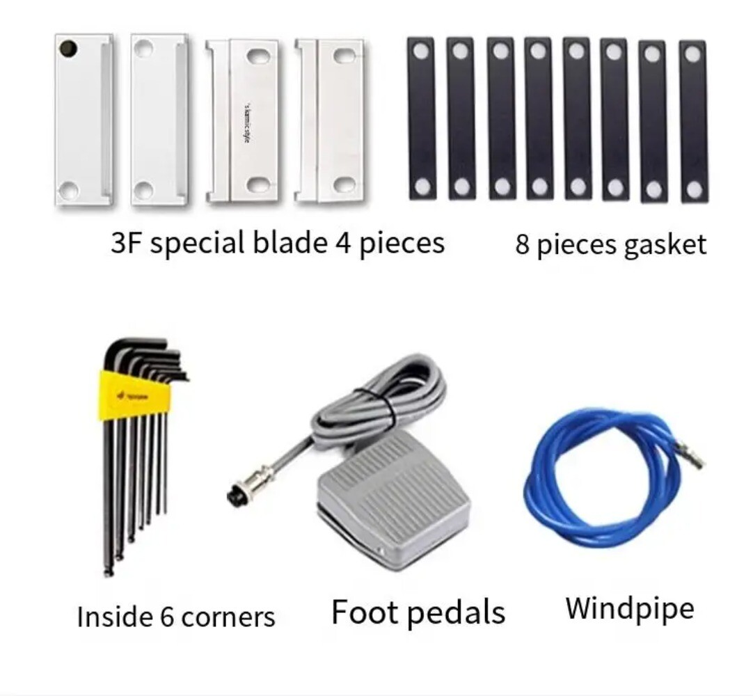 Pneumatic Peeling Multi Core Flat Cable Wire Stripper Machine