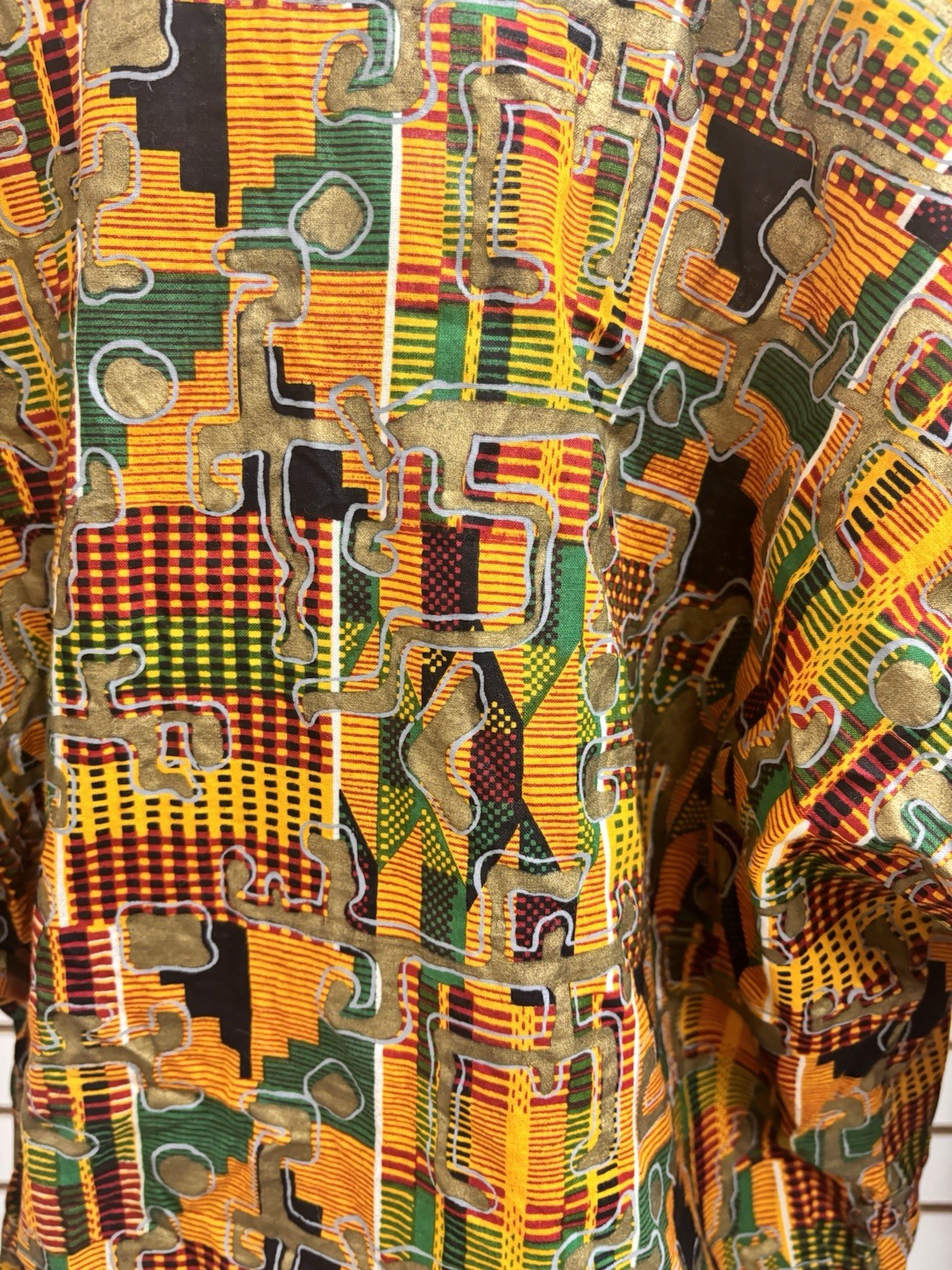 African Ankara Wax Fabric Custom Outfit Men Shirt Tailor-made New