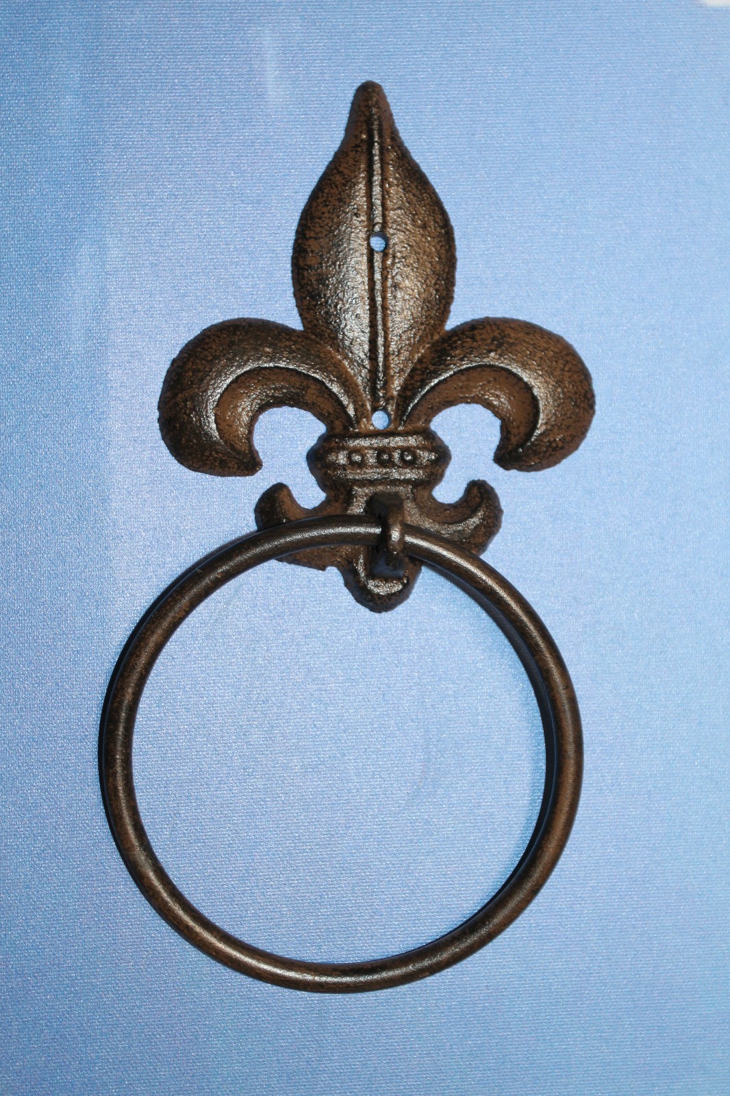 1-Fleur De Lis HAND TOWEL RING,Kitchen Or Bathroom Decor,Victorian Style,F-08B