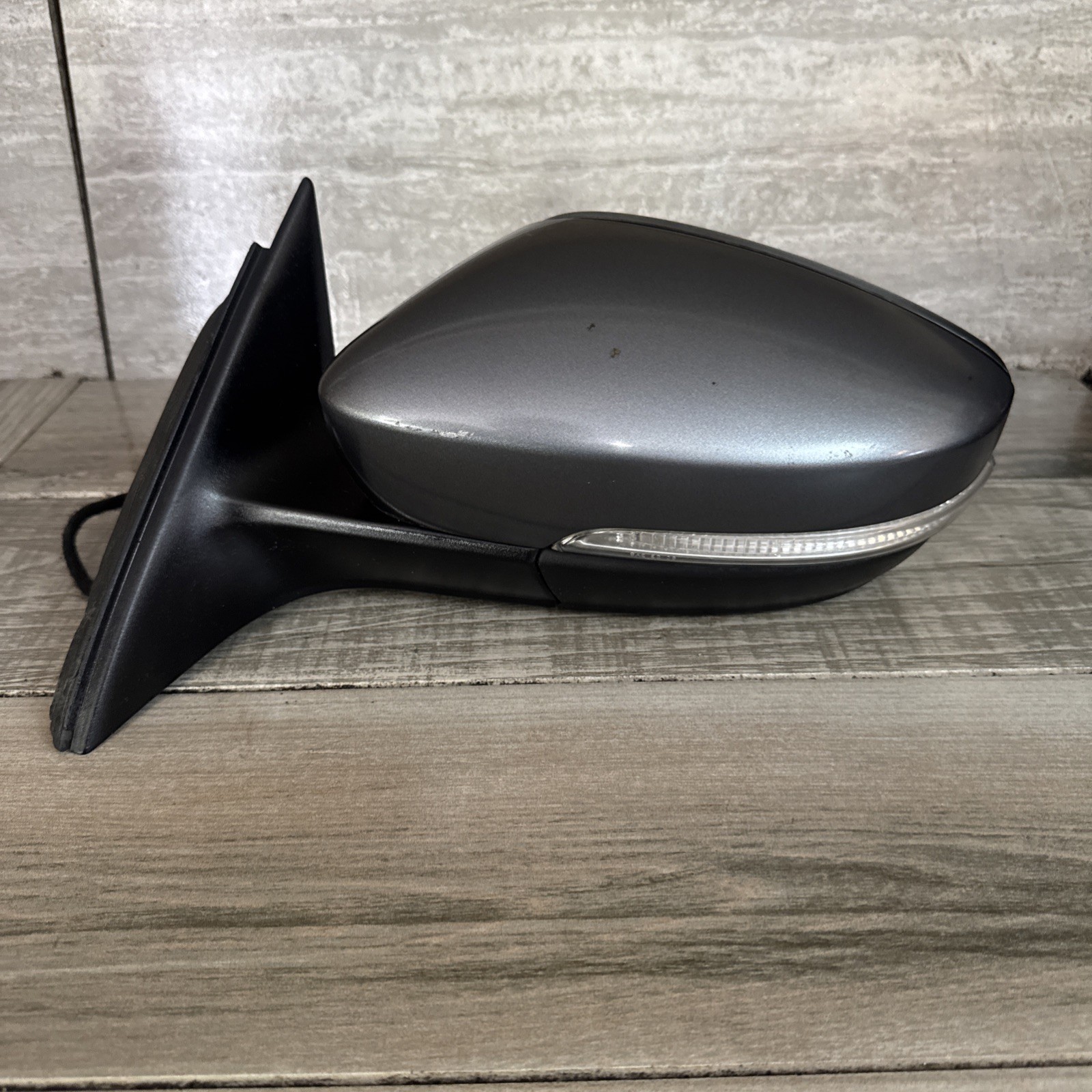 🥇2013 2014 2015 Volkswagen Passat Left Driver Side Power Door Mirror OEM Gray