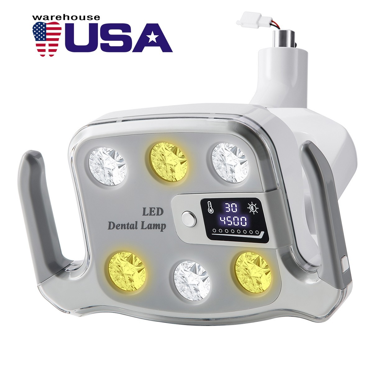 Dental LED Lamp Oral Lamp With LCD Display For Dental Unit Chair Adjustable