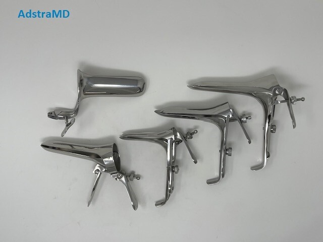Graves, Pederson, Collin, Cusco, Open Side Speculum Set Ob/Gyne Instruments