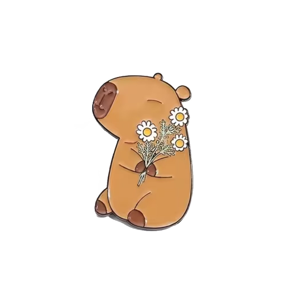 Water Pig Pin Capybara Pin Lapel Badge Lapel South America Andes