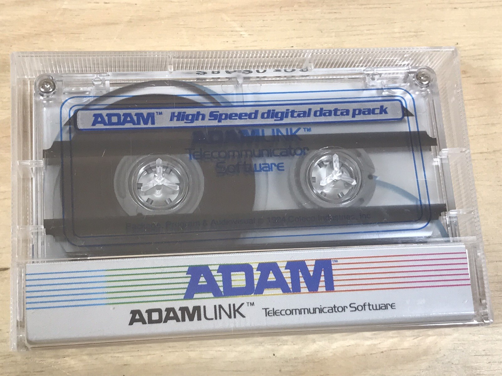 Adam AdamLlink Telecommunications Software Digital Data Pack 1984 Coleco Sealed