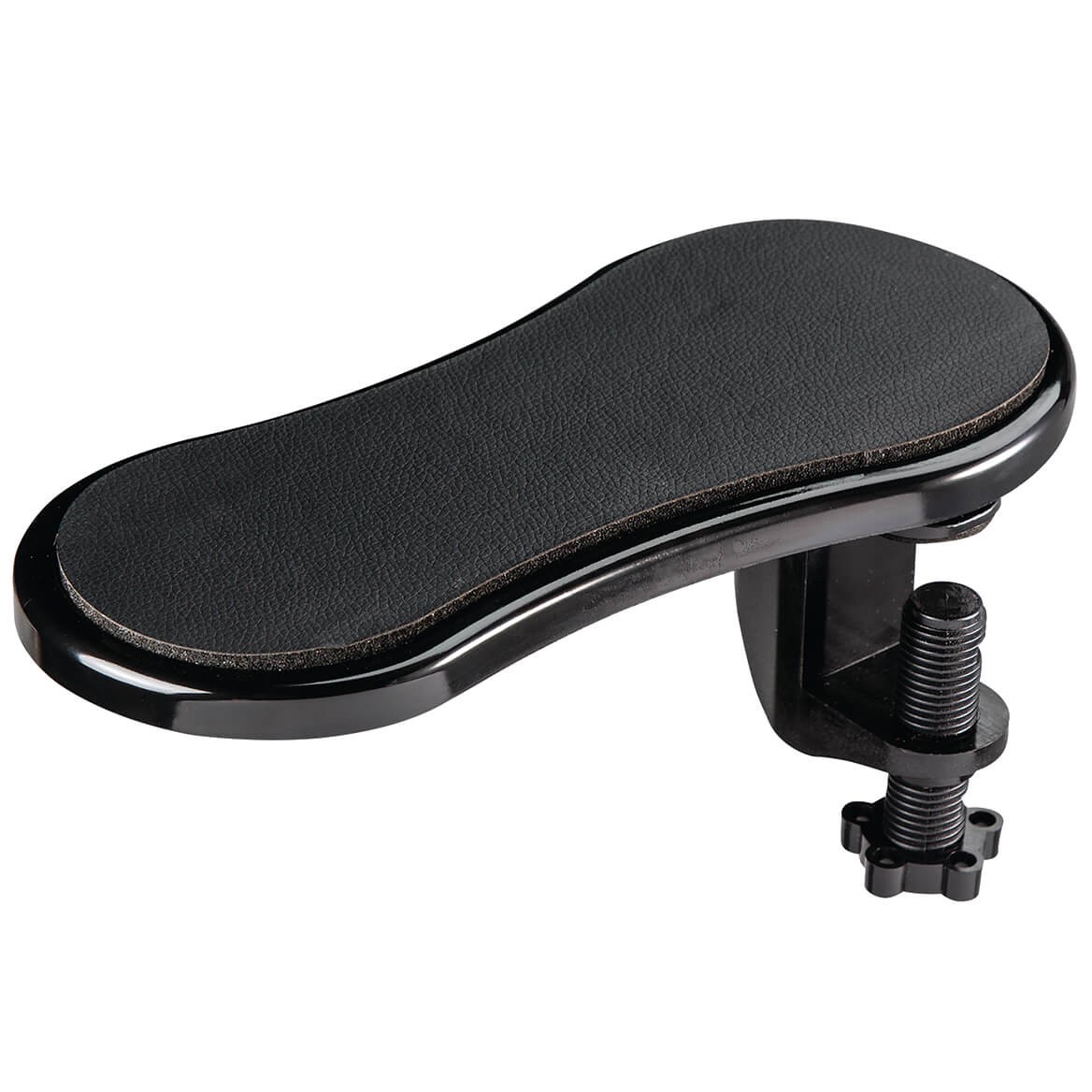 Adjustable Desk Arm Rest Support, Fits Surfaces Up To 2 3/8" Thick, Plastc With
