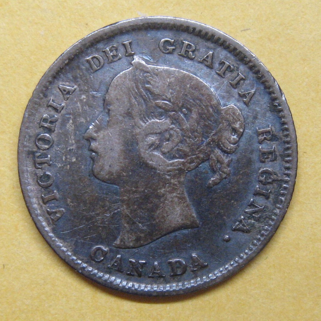 1893 Canada 5 Cents Silver Take a Look