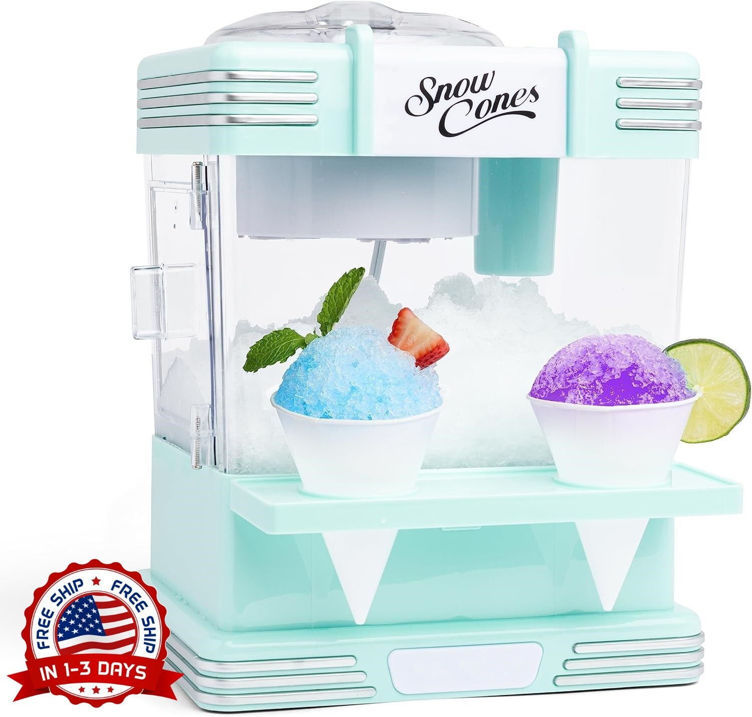 Maquina De Raspar Picar HIelo Profesional Para Raspados Granizados Minutas Nuevo