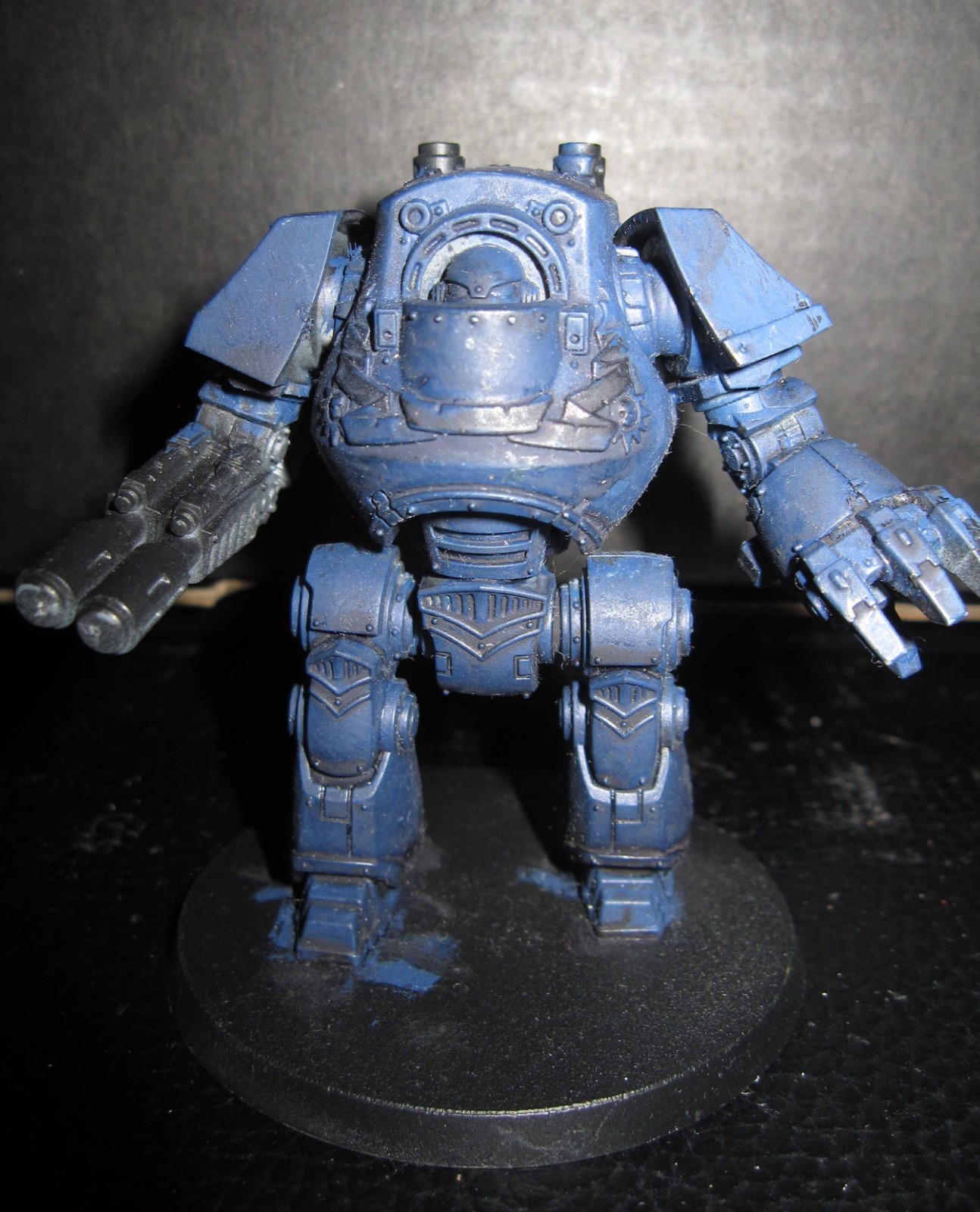30K Horus Heresy  Contemptor Dreadnought plastic semi-painted