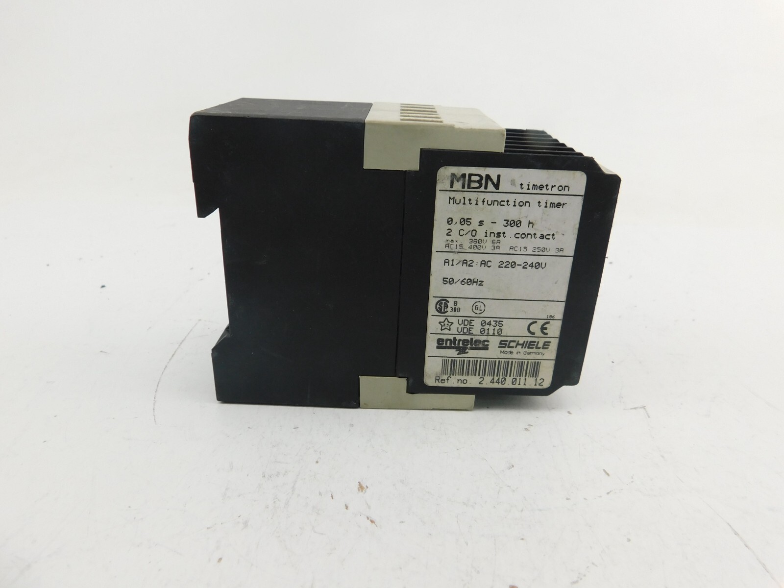 Schiele MBN timetron multifunction timer 2.440.011.12 0.05s-300h timer
