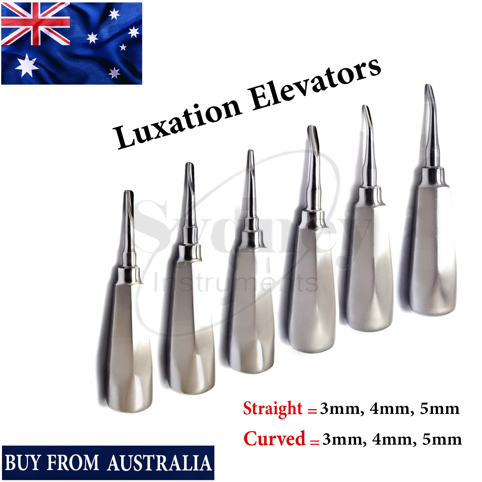 Dental Luxating Elevators Luxation Root Elevators Oral Surgery Lab Instruments