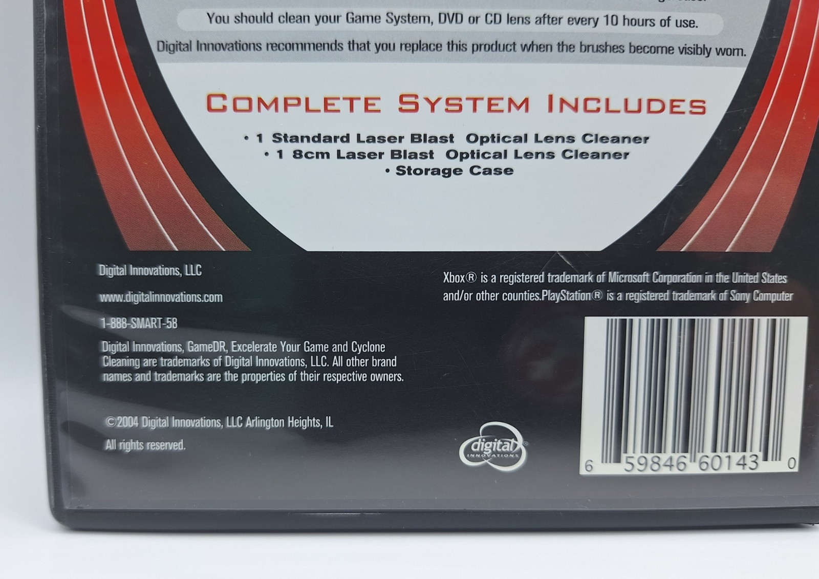 Game Dr. Excelerator 2-DISC Laserblast Optical Lens Cleaner PS2 Xbox GameCube