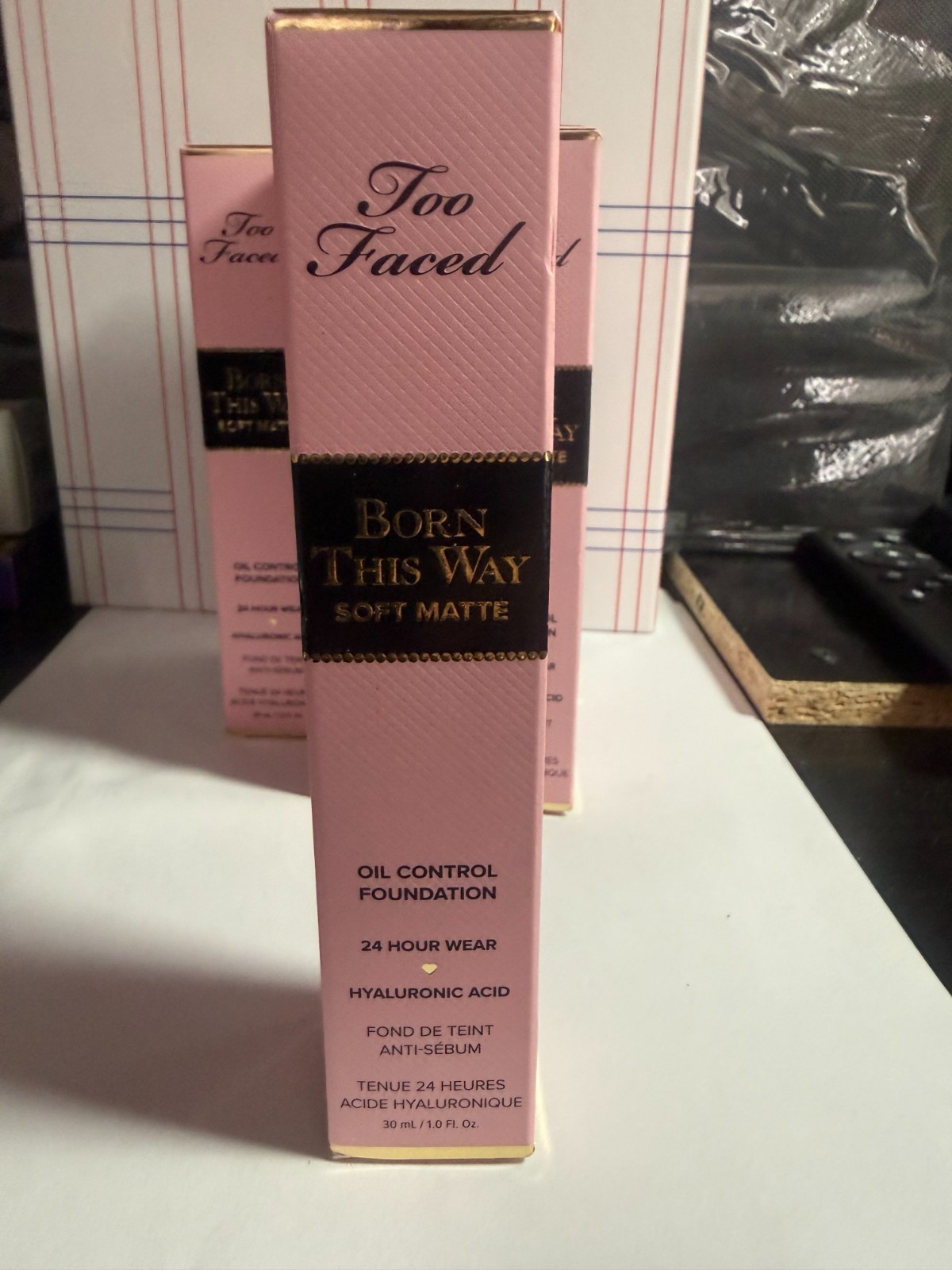 Too Faced Born This Way Soft Matte Oil Control Foundation, 1 FL OZ NIB CHOSE