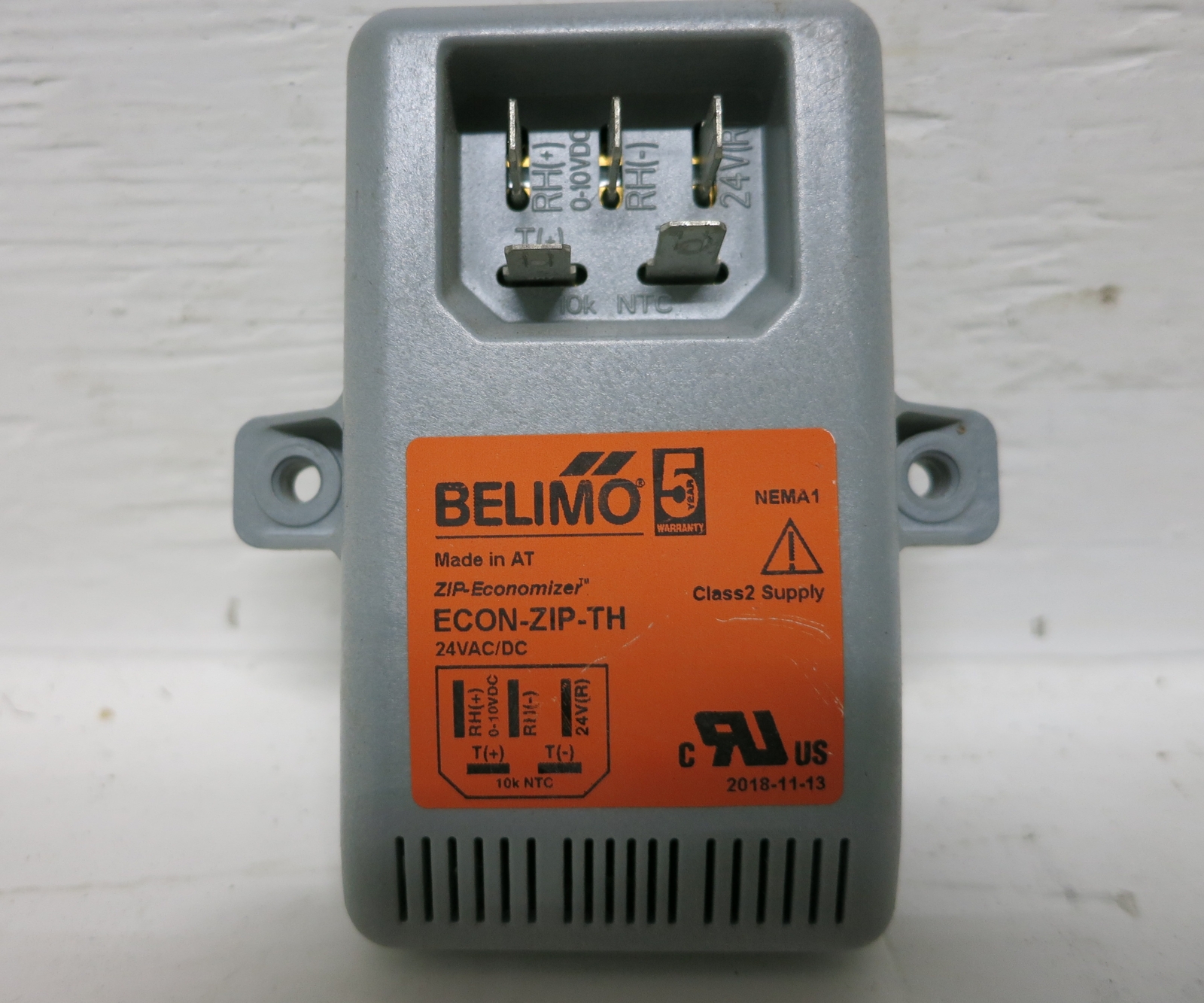 Belimo ECON-ZIP-TH Economizer Temperature and Humidity Sensor ECONZIPTH