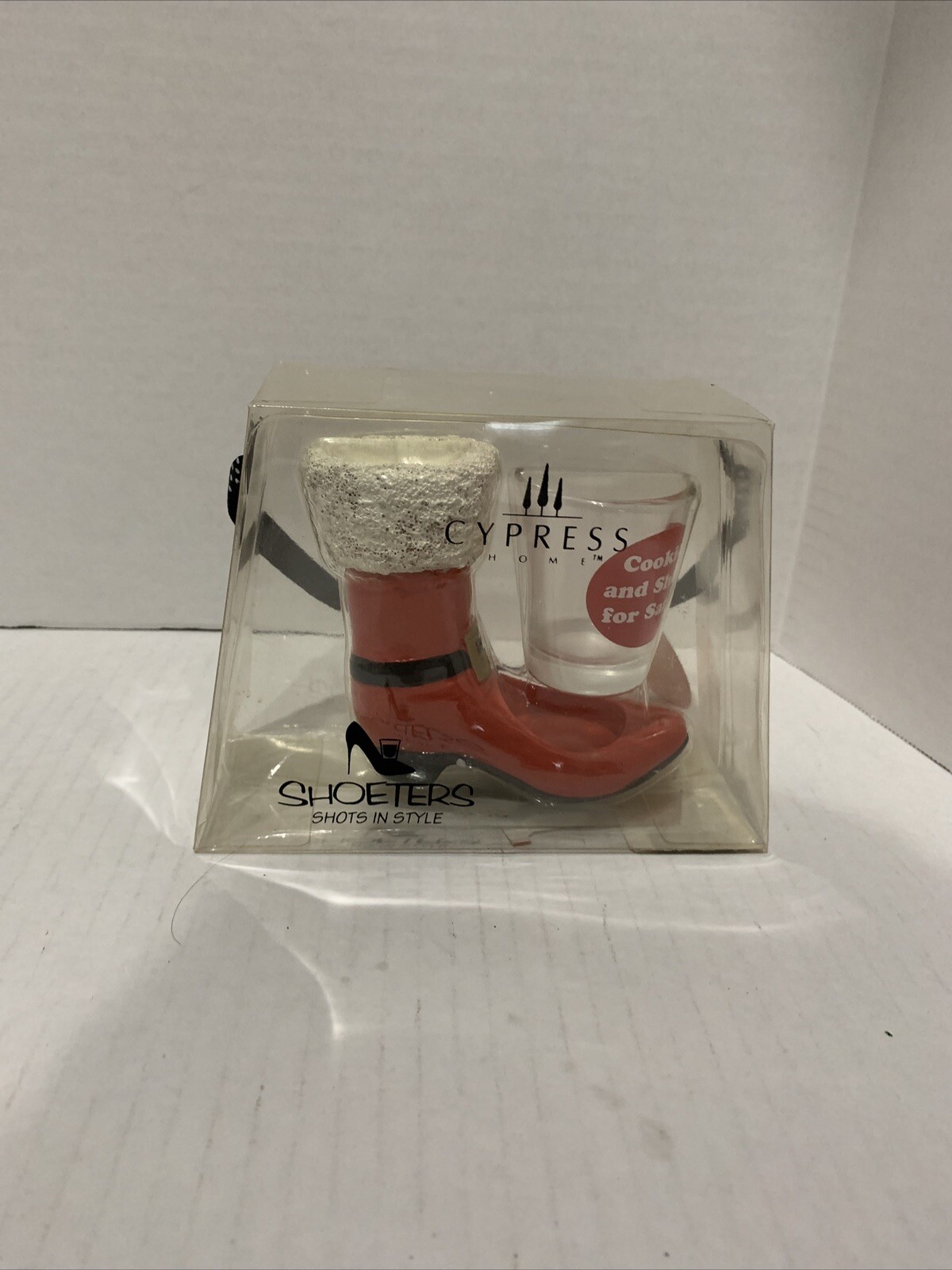 Cypress Home Shoeters Shots in Style Cookies and Shots for Santa, New! Christmas
