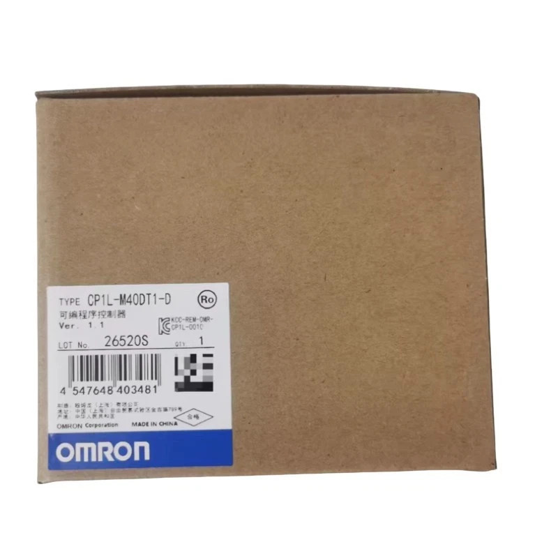 2 years warranty Brand NEW IN BOX OMRON PLC CP1L-M40DT1-D CP1LM40DT1D