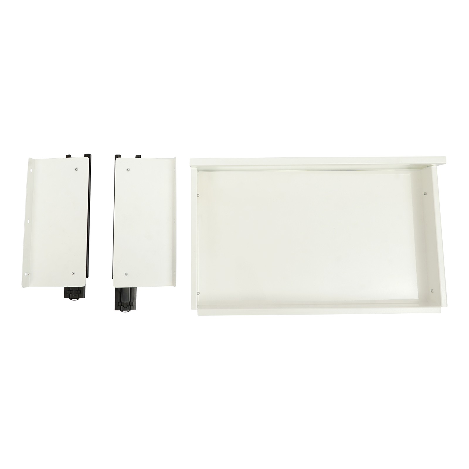 Under Desk Mounted Sliding Pull-out Drawer, Storage Organizer, Pull-out Drawer