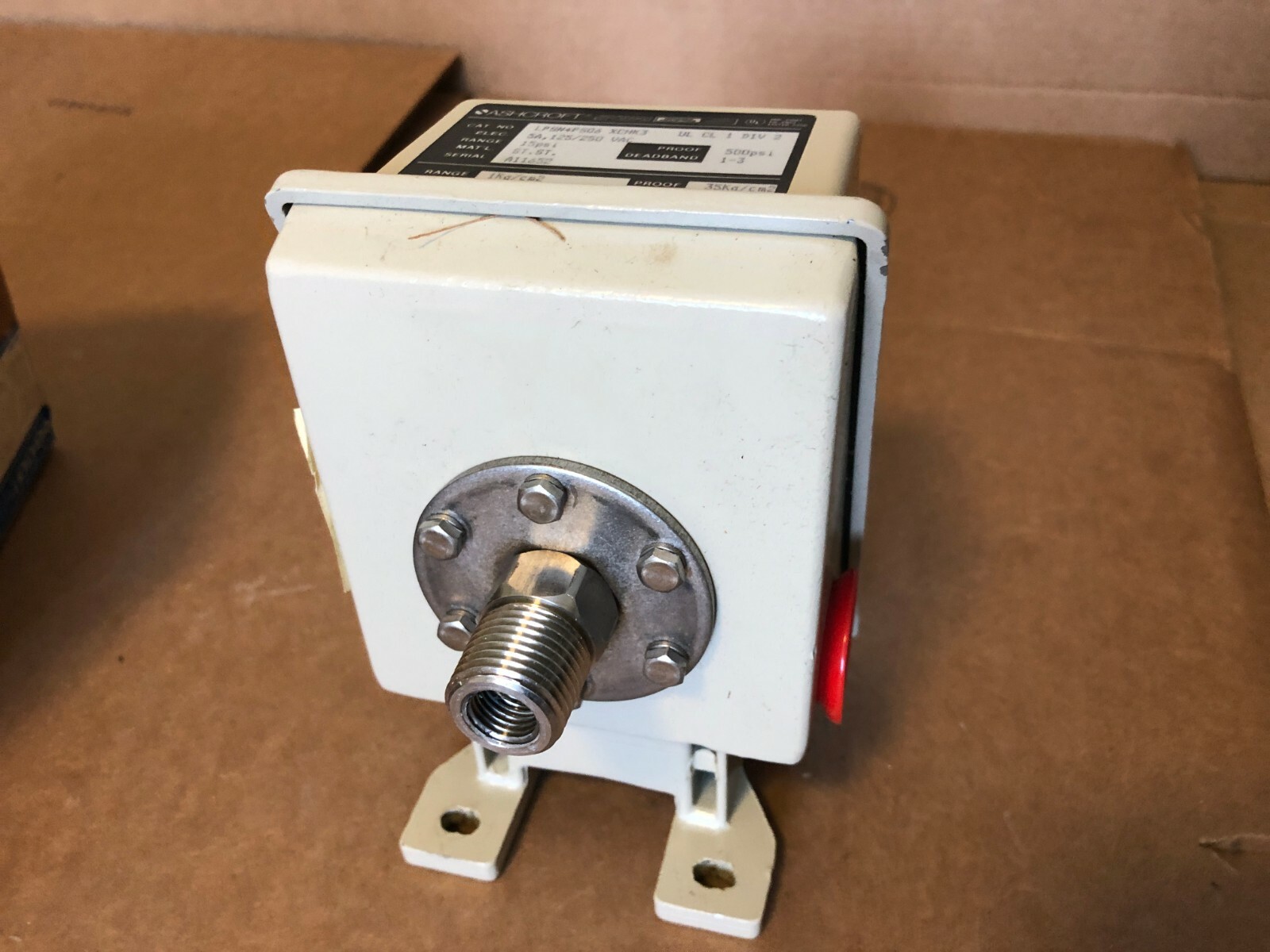 Ashcroft, Pressure Switch, LPSN4PS06