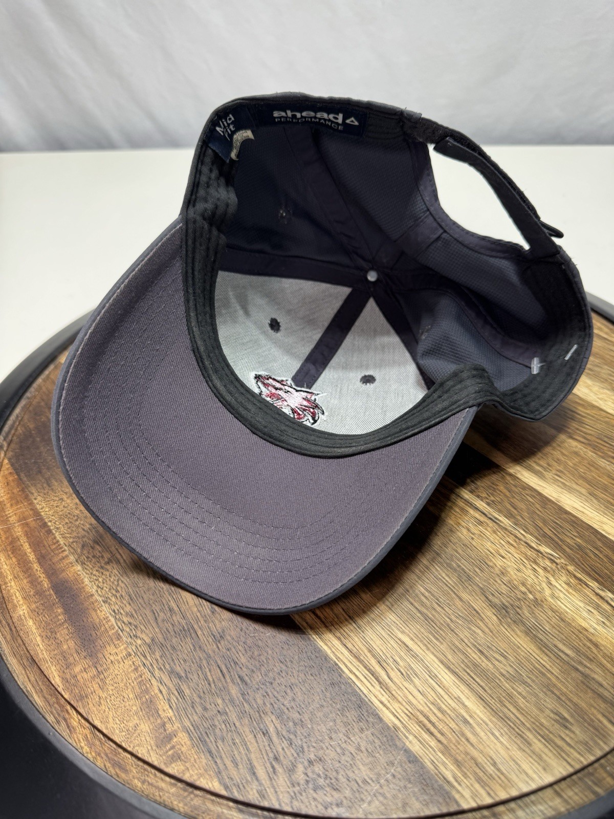 Central Washington Wildcats ahead hat Ahead Performance Baseball Hat Cap Midfit