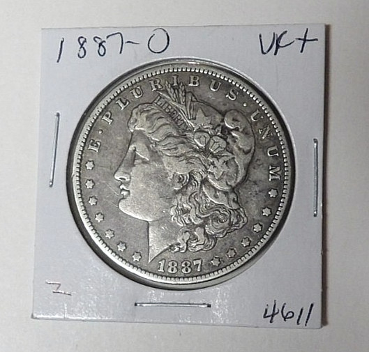 1887-O Morgan Silver Dollar VF New Orleans Mint (21726)