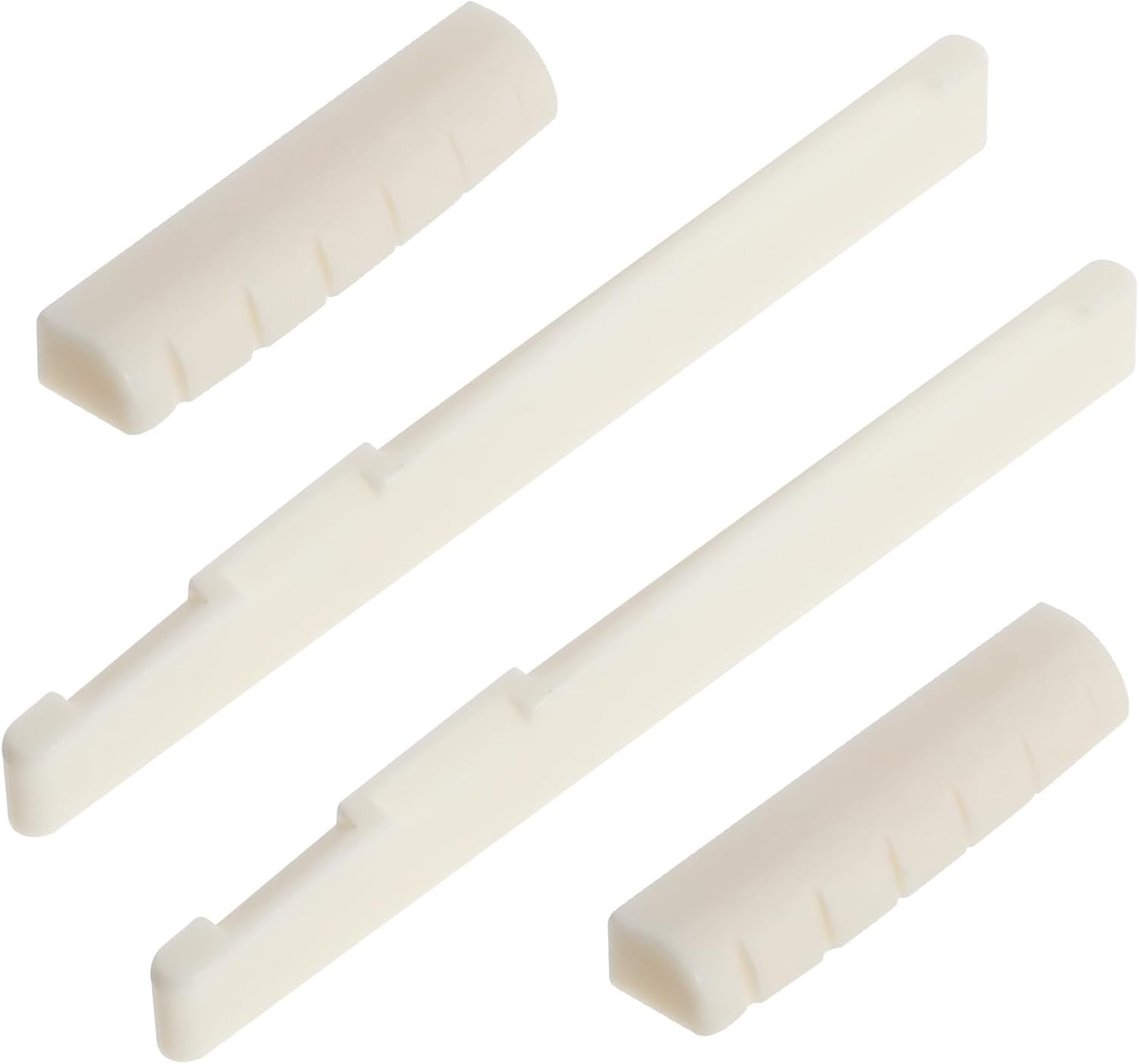 4-Piece Bone Guitar Saddle & Nut Set for Enhanced Sound Quality