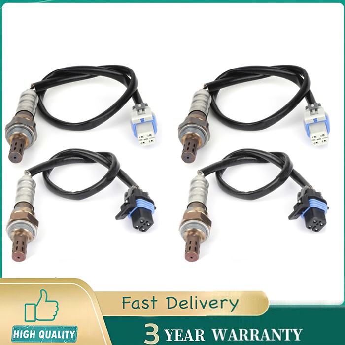 4pcs Upstream&Downstream Oxygen O2 02 Sensor for 04-07 Chevy Express 1500 5.3L