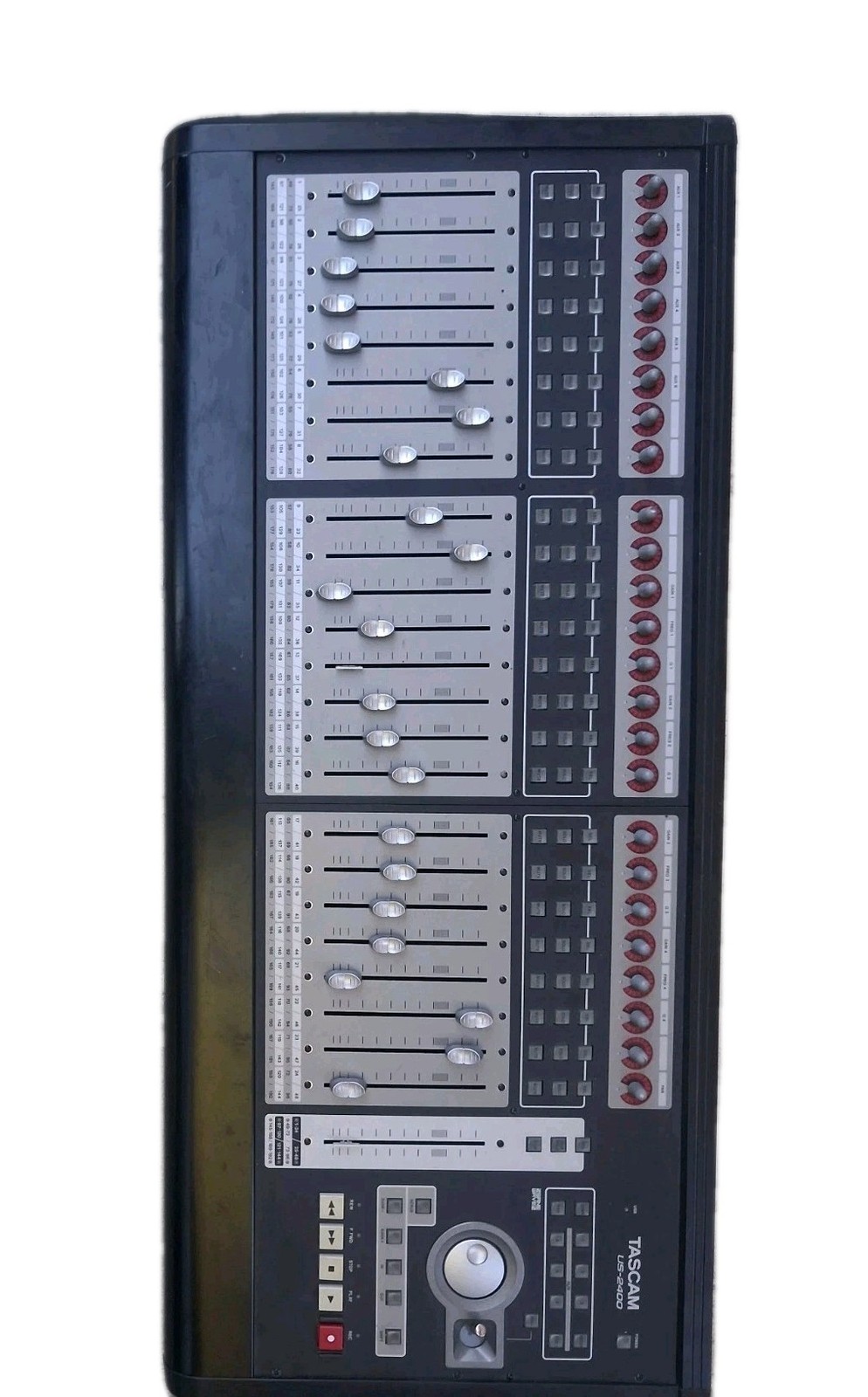Tascam US-2400 24-Fader USB DAW Control Surface Rare Professional Recording