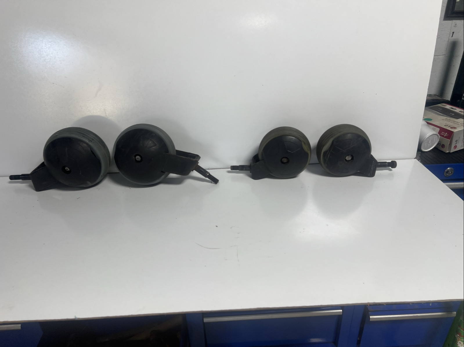 4 Pride Quantum Q6 Edge Mobility Power Chair  Set of Caster Wheels