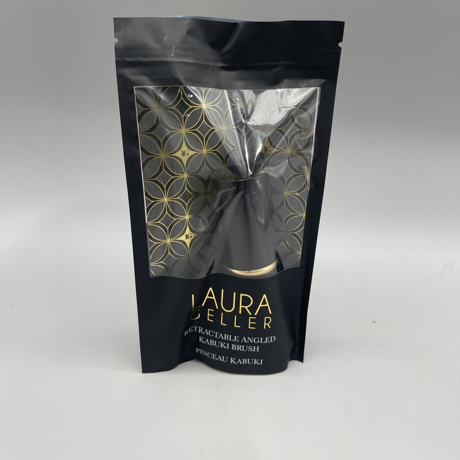 Laura Geller Retractable Angled Kabuki Brush Brand New